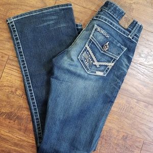 BKE Jeans Madison Stretch boot size 28 x 31 Buckle